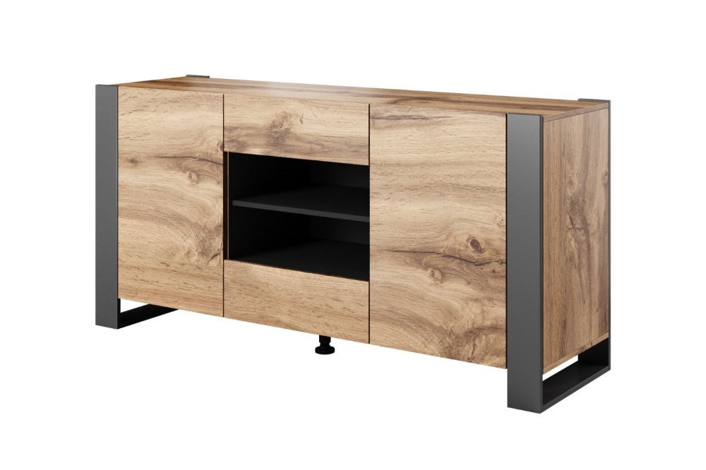 Cama chest of drawers WOOD wotan oak/antracite Cama chest of drawers WOOD wotan oak/antracite