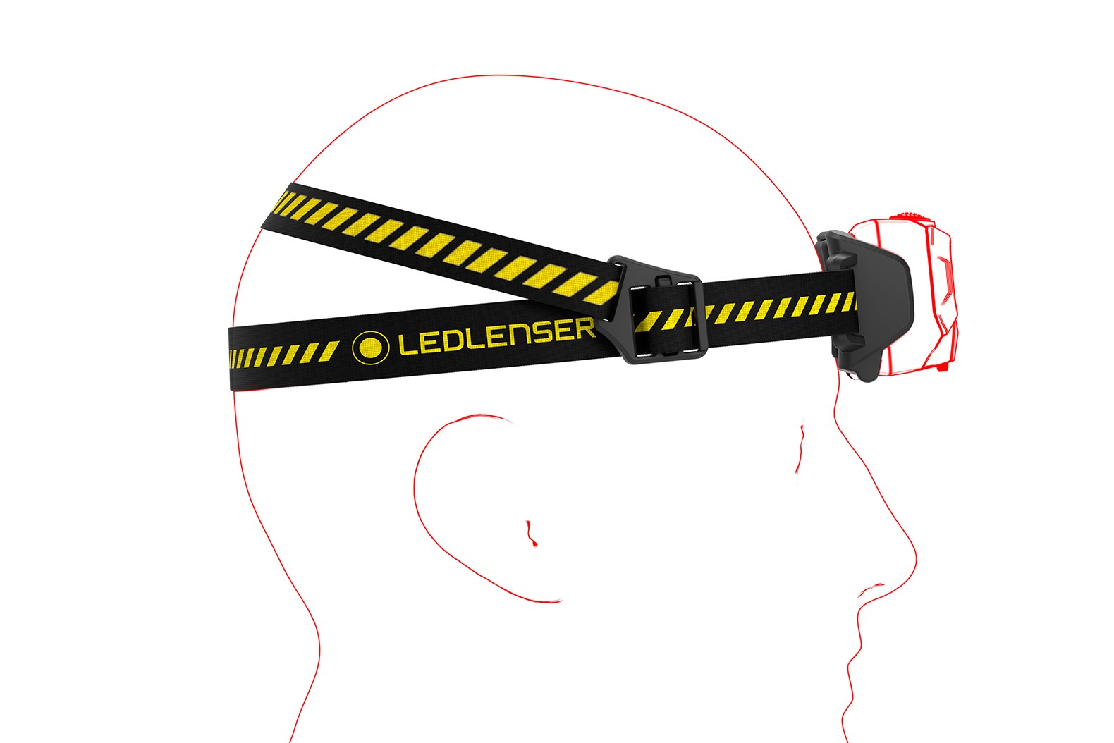 Ledlenser HF6R Work Black Headband flashlight LED Ledlenser HF6R Work Black Headband flashlight LED