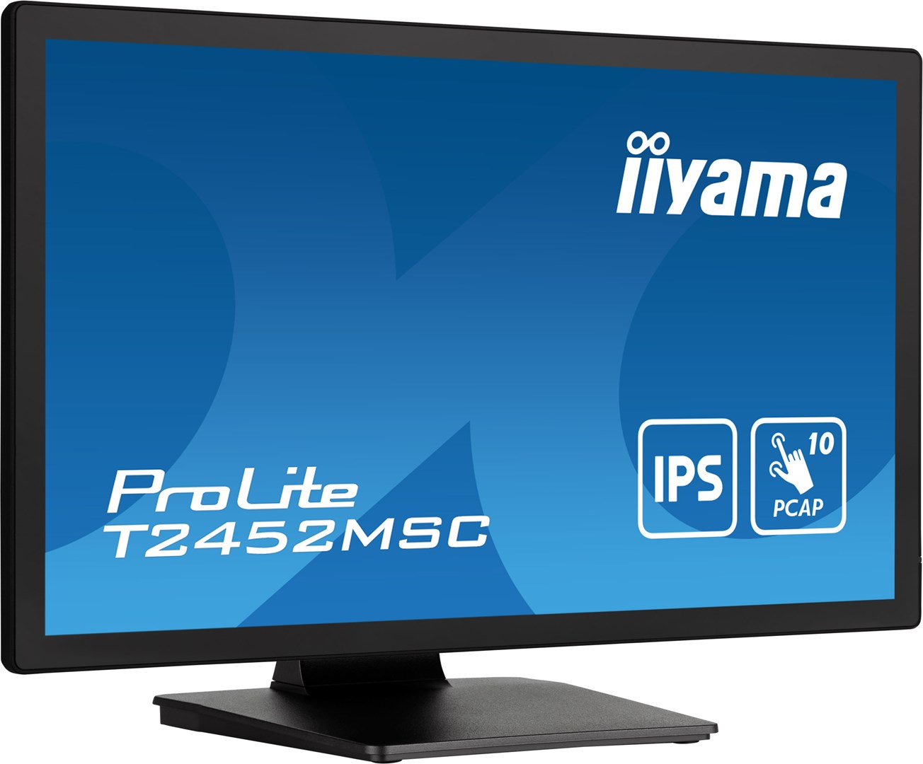 iiyama ProLite 23.8” PCAP 10pt touchscreen monitor featuring IPS panel technology, Edge-to-Edge glass design and anti fingerprint coating iiyama ProLite 23.8” PCAP 10pt touchscreen monitor featuring IPS panel technology, Edge-to-Edge glass design and anti fingerprint coating