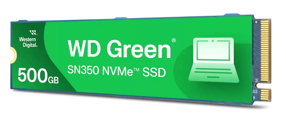 Western Digital Green SN350 500 GB M.2 PCI Express 3.0 NVMe TLC Western Digital Green SN350 500 GB M.2 PCI Express 3.0 NVMe TLC
