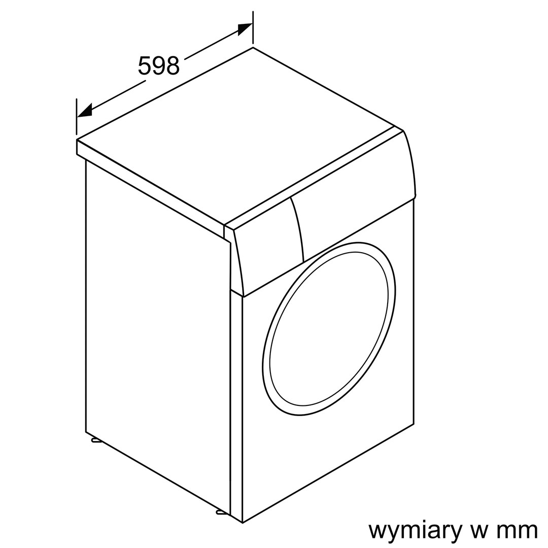 Bosch WAN2813APL Series 4 Front-loading washing machine 8 kg 1400 rpm White Bosch WAN2813APL Series 4 Front-loading washing machine 8 kg 1400 rpm White