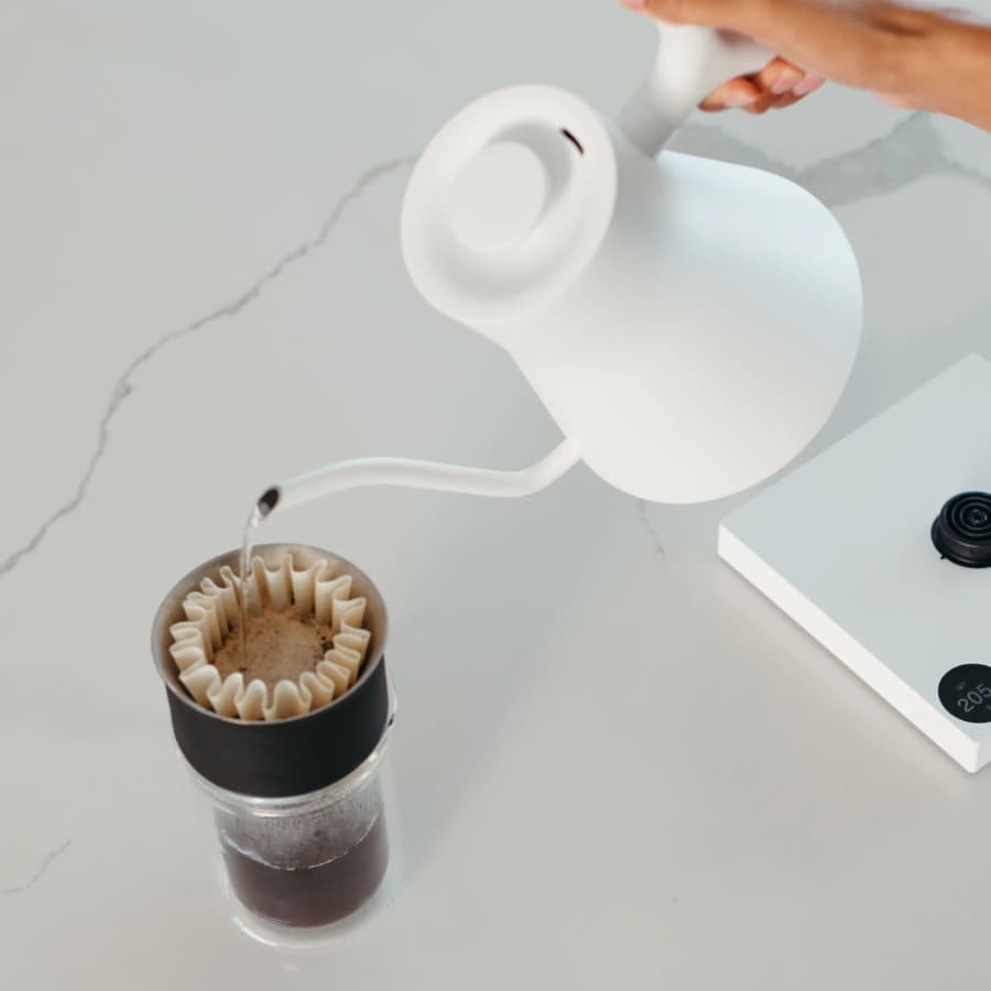 FELLOW STAGG EKG PRO WHITE MATT ELECTRIC KETTLE FELLOW STAGG EKG PRO WHITE MATT ELECTRIC KETTLE