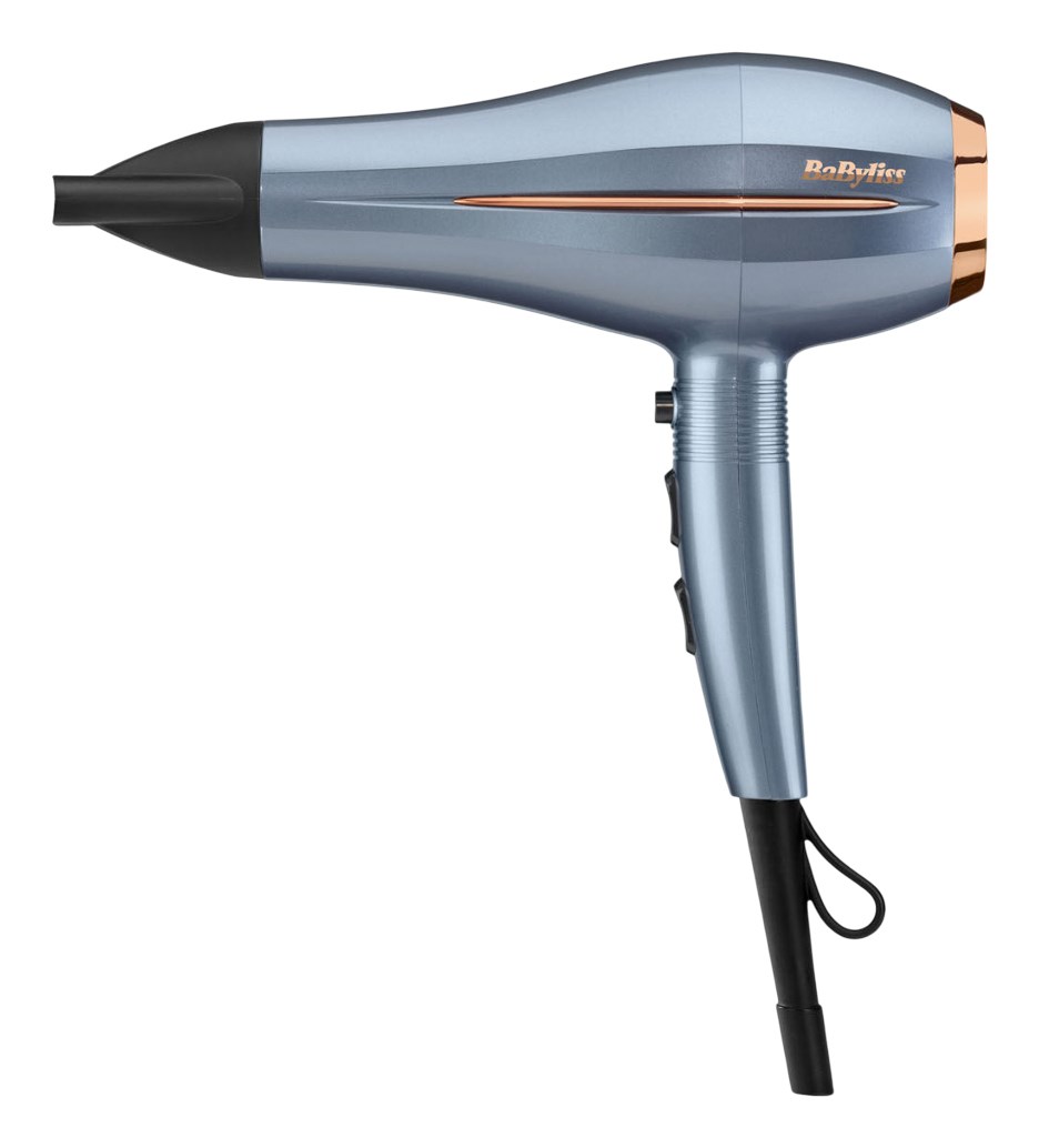 BaByliss Denim Luxe hair dryer 2200 W Blue, Copper BaByliss Denim Luxe hair dryer 2200 W Blue, Copper