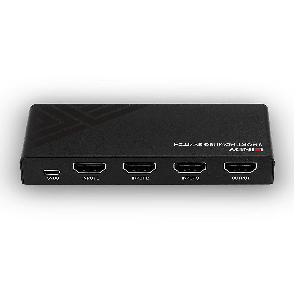 Lindy 3 Port HDMI 18G Switch Lindy 3 Port HDMI 18G Switch