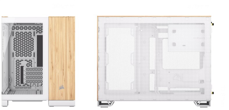 Corsair CC-9011288-WW computer case Midi Tower Bamboo, White Corsair CC-9011288-WW computer case Midi Tower Bamboo, White