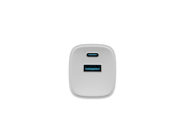 NATEC RIBERA GAN CHARGER 1X USB-A + 1X USB-C 30W WHITE NATEC RIBERA GAN CHARGER 1X USB-A + 1X USB-C 30W WHITE