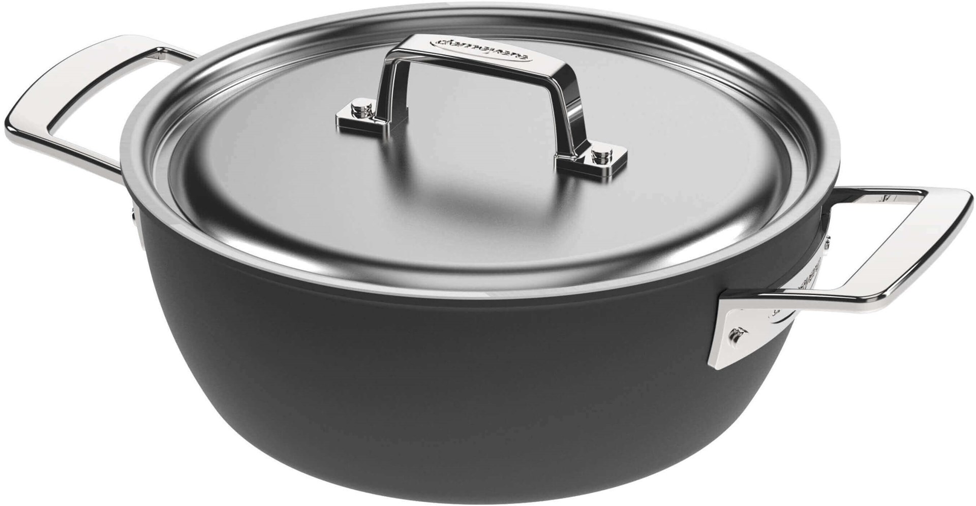DEMEYERE BLACK 5 Deep frying pan 2H with lid 24 cm DEMEYERE BLACK 5 Deep frying pan 2H with lid 24 cm