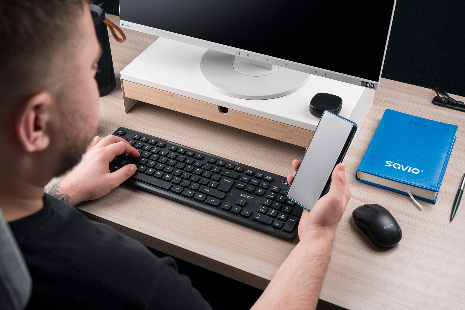 Savio KB-02 keyboard Home/Office USB QWERTY Black Savio KB-02 keyboard Home/Office USB QWERTY Black