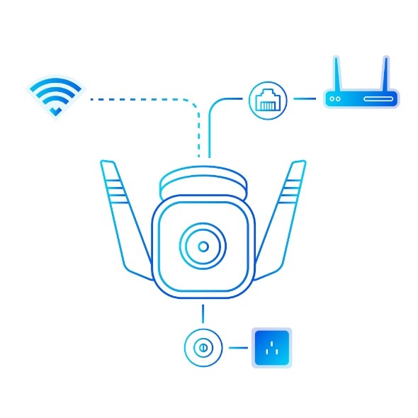 TP-Link Tapo Outdoor Security Wi-Fi Camera TP-Link Tapo Outdoor Security Wi-Fi Camera