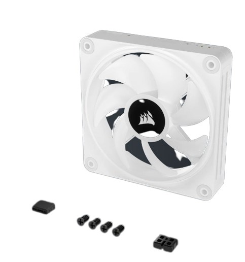 Corsair CO-9051005-WW computer cooling system Computer case Fan 12 cm White 1 pc(s) Corsair CO-9051005-WW computer cooling system Computer case Fan 12 cm White 1 pc(s)