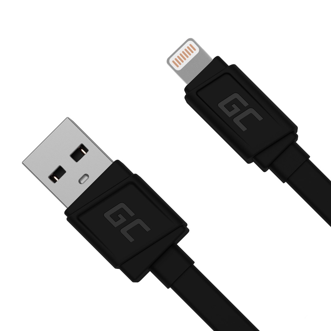 Green Cell KABGC02 lightning cable 0.25 m Black Green Cell KABGC02 lightning cable 0.25 m Black