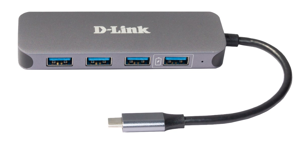 D-Link USB-C to 4-Port USB 3.0 Hub with Power Delivery D-Link USB-C to 4-Port USB 3.0 Hub with Power Delivery