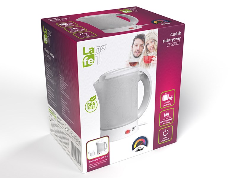LAFE CEG-010.1 electric kettle 0.6 L 650 W LAFE CEG-010.1 electric kettle 0.6 L 650 W