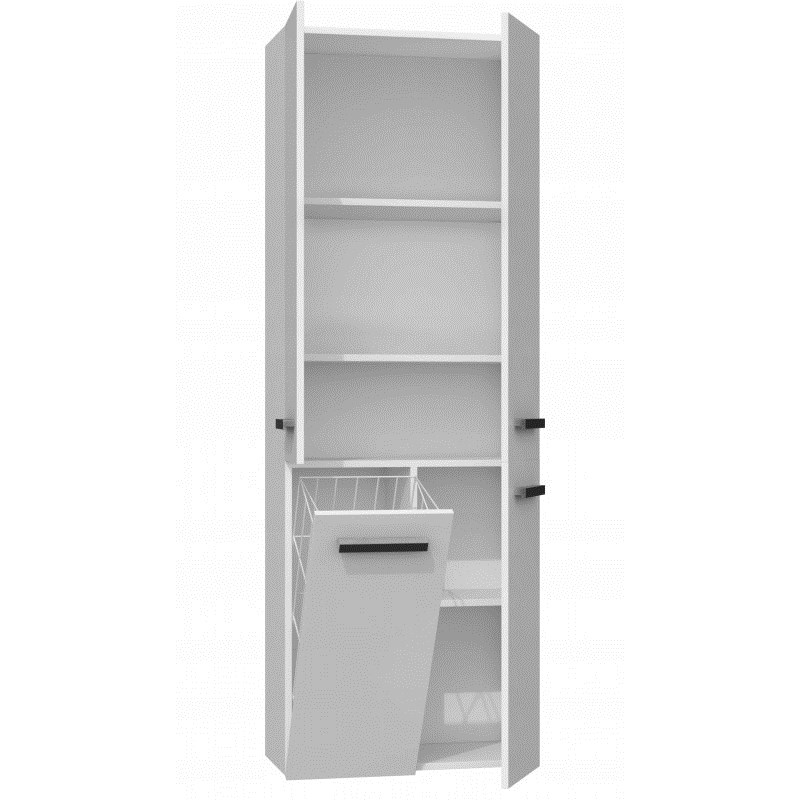Topeshop NEL 1K DD BIEL bathroom storage cabinet White Topeshop NEL 1K DD BIEL bathroom storage cabinet White