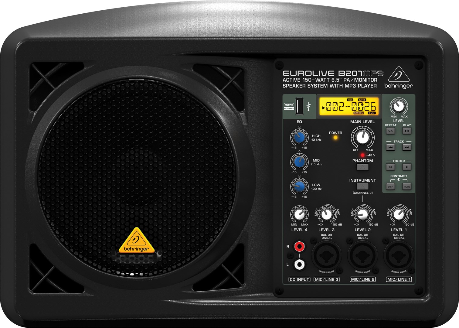 Behringer B207MP3 audio monitor Behringer B207MP3 audio monitor