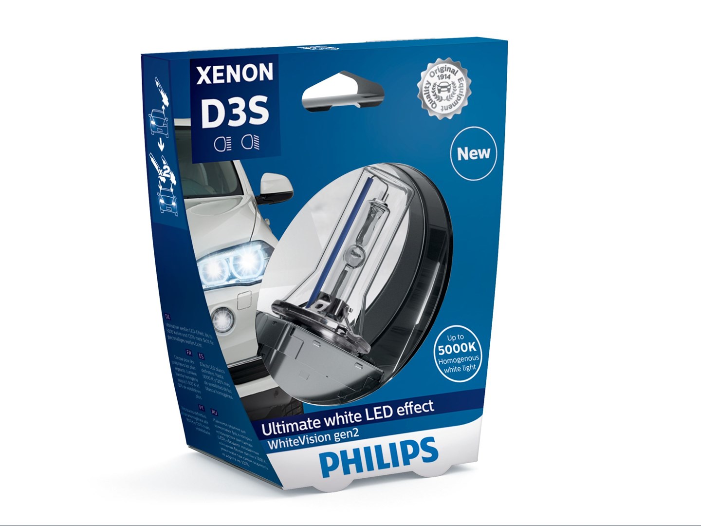 Philips Xenon D3S White Vision Bulb Philips Xenon D3S White Vision Bulb