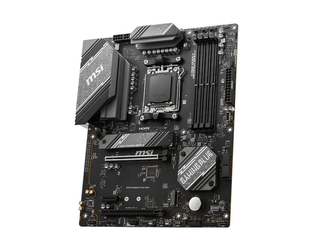 MSI B650 GAMING PLUS WIFI motherboard AMD B650 Socket AM5 ATX MSI B650 GAMING PLUS WIFI motherboard AMD B650 Socket AM5 ATX