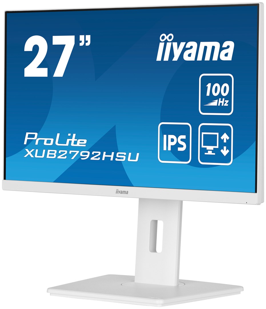 iiyama ProLite 27” IPS technology panel with height adjustable stand and 100Hz refresh rate iiyama ProLite 27” IPS technology panel with height adjustable stand and 100Hz refresh rate