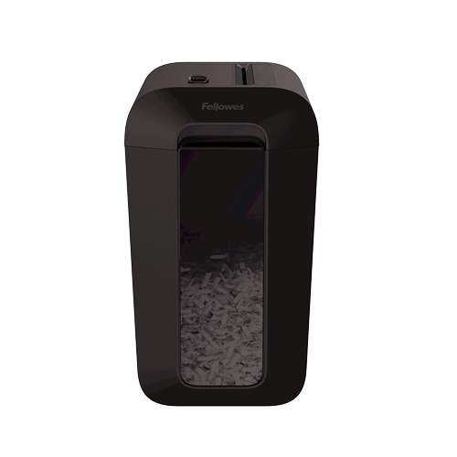 Fellowes LX65 paper shredder Cross shredding 4 cm Black Fellowes LX65 paper shredder Cross shredding 4 cm Black