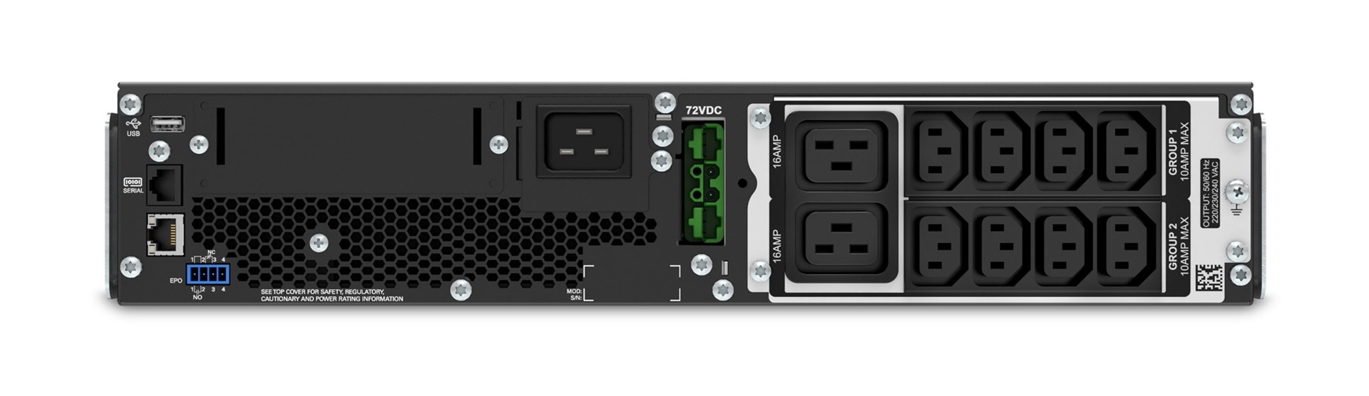 APC Smart-UPS On-Line SRT2200RMXLI - 2200VA, 8x C13 & 2x C19, rack mount APC Smart-UPS On-Line SRT2200RMXLI - 2200VA, 8x C13 & 2x C19, rack mount
