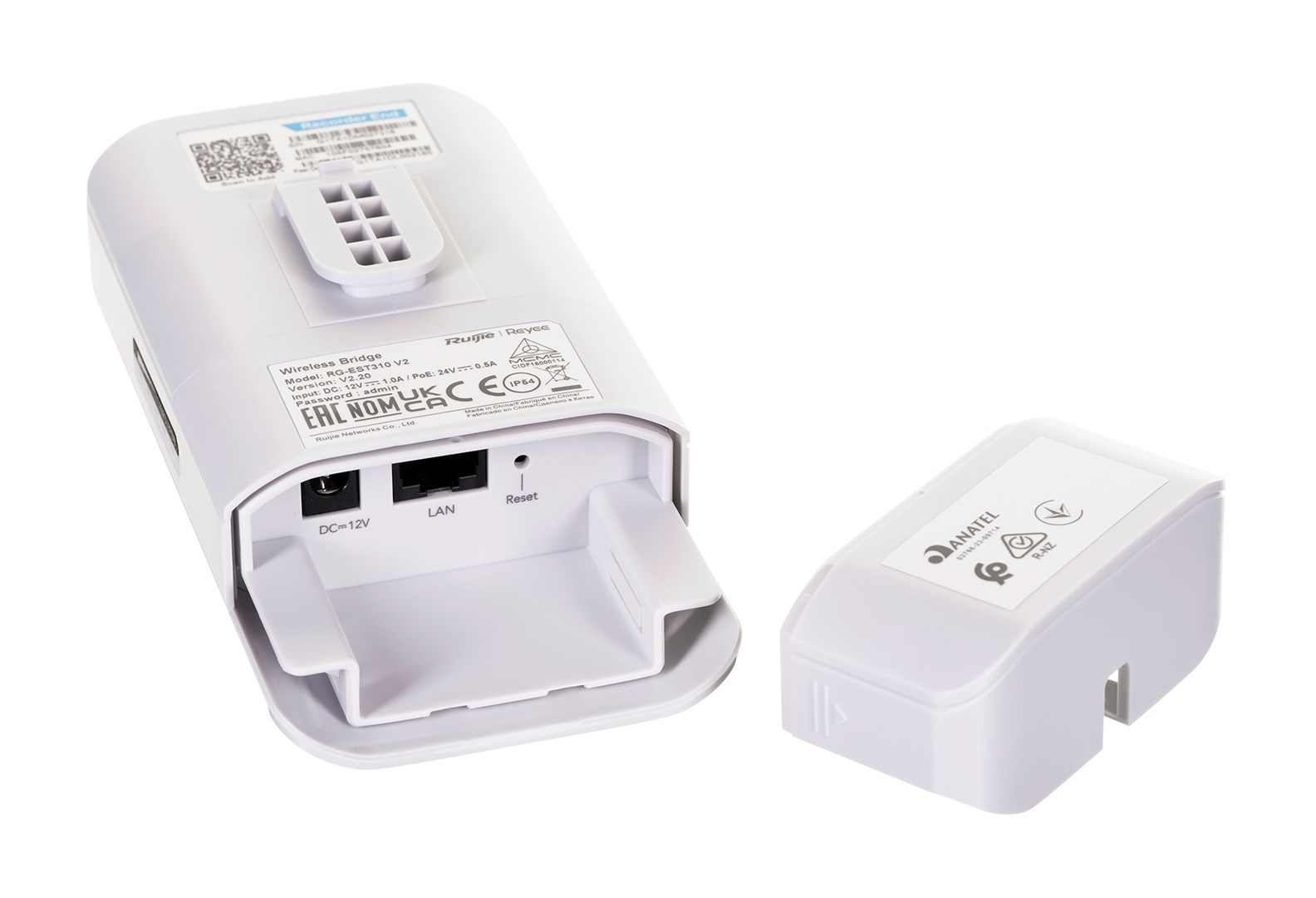 Ruijie Networks RG-EST310 V2 wireless access point 867 Mbit/s White Power over Ethernet (PoE) Ruijie Networks RG-EST310 V2 wireless access point 867 Mbit/s White Power over Ethernet (PoE)