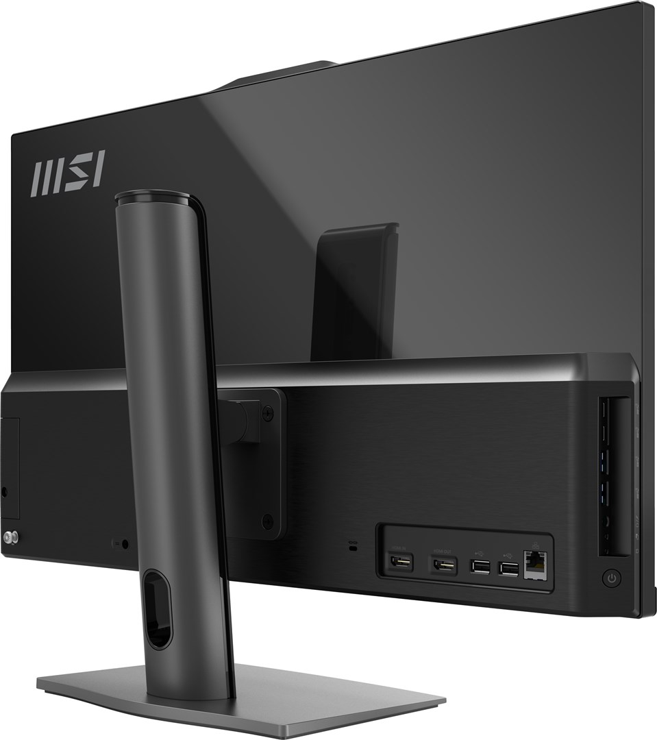 MSI Modern AM272P 1M-1261EU All-in-One PC/workstation Intel Core 5 120U 68.6 cm (27") 1920 x 1080 pixels 16 GB DDR5-SDRAM 512 GB SSD Windows 11 Pro Wi-Fi 6E (802.11ax) Black MSI Modern AM272P 1M-1261EU All-in-One PC/workstation Intel Core 5 120U 68.6 cm (27") 1920 x 1080 pixels 16 GB DDR5-SDRAM 512 GB SSD Windows 11 Pro Wi-Fi 6E (802.11ax) Black