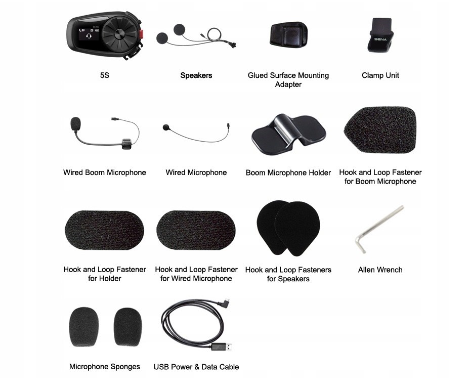 SENA 5S-10D Dual Pack Motorcycle Intercom SENA 5S-10D Dual Pack Motorcycle Intercom