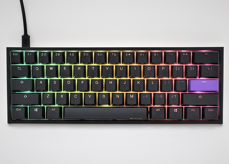 Ducky One 2 Pro Mini keyboard Gaming USB Black Ducky One 2 Pro Mini keyboard Gaming USB Black