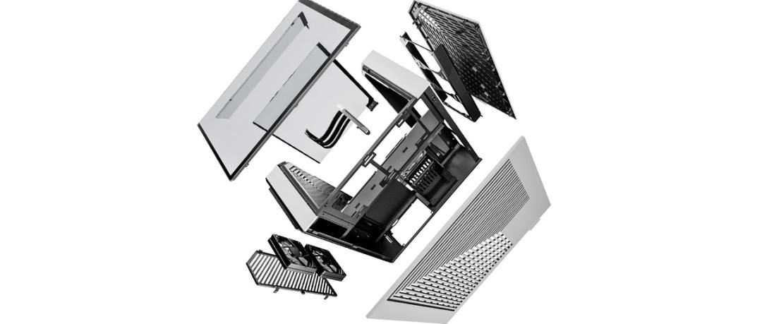 HYTE Y60 Midi Tower Black, White HYTE Y60 Midi Tower Black, White