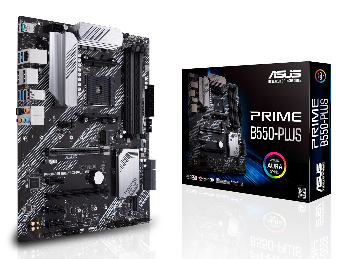 ASUS PRIME B550-PLUS AMD B550 Socket AM4 ATX ASUS PRIME B550-PLUS AMD B550 Socket AM4 ATX