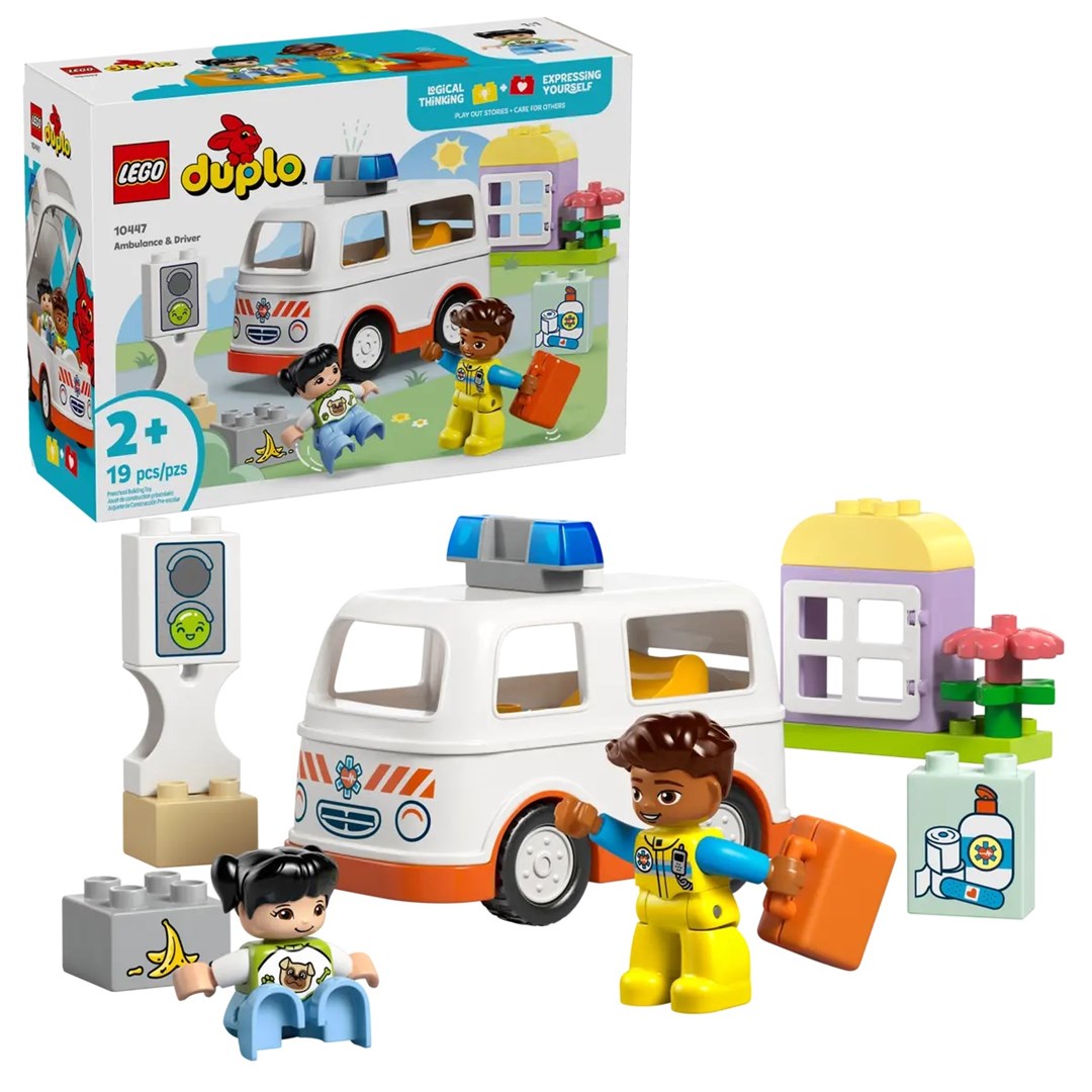 LEGO DUPLO 10447 Ambulance with Driver LEGO DUPLO 10447 Ambulance with Driver