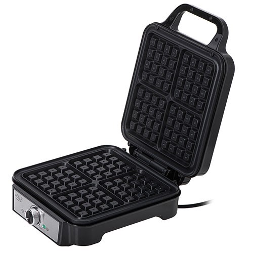 Adler AD 3083 waffle iron 4 waffle 1800 W Black, Silver Adler AD 3083 waffle iron 4 waffle 1800 W Black, Silver