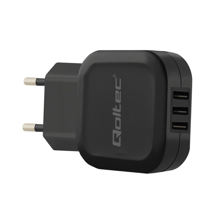 Qoltec 50191 Charger 17W | 5V | 3.4A | 3xUSB Qoltec 50191 Charger 17W | 5V | 3.4A | 3xUSB