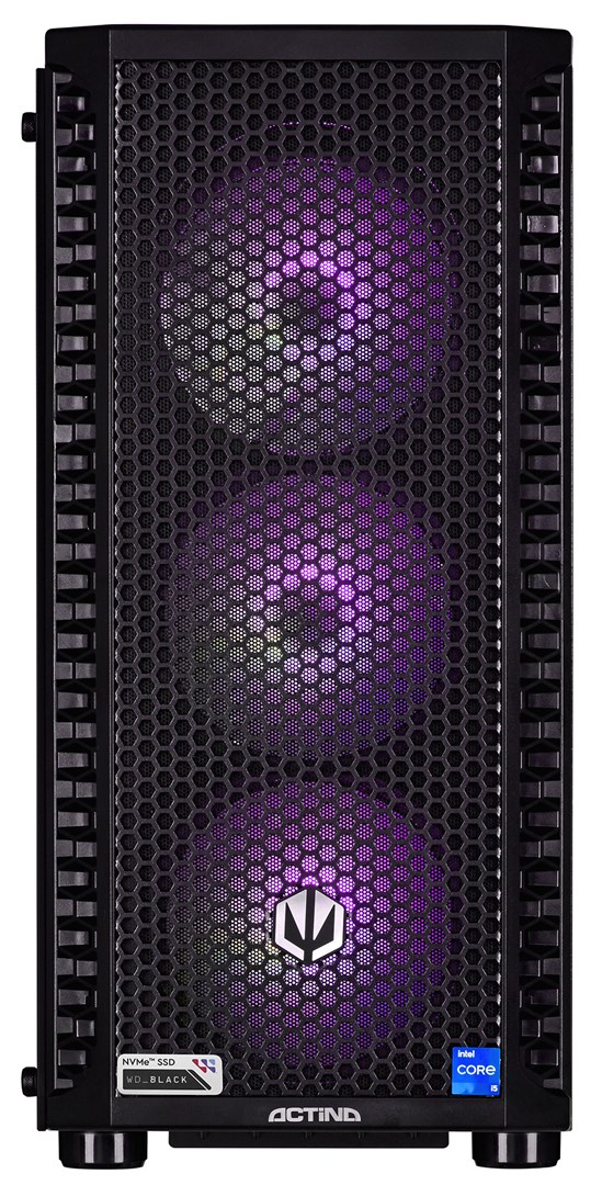 Actina 5901443421108 PC Intel® Core™ i5 i5-12400F 16 GB DDR4-SDRAM 1 TB SSD NVIDIA GeForce RTX 5060 Midi Tower Black Actina 5901443421108 PC Intel® Core™ i5 i5-12400F 16 GB DDR4-SDRAM 1 TB SSD NVIDIA GeForce RTX 5060 Midi Tower Black