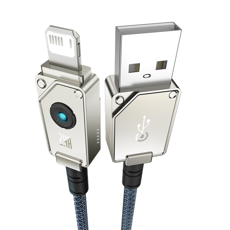 Baseus Unbreakable USB A to iP cable 2 m 5V-2.4A White Baseus Unbreakable USB A to iP cable 2 m 5V-2.4A White