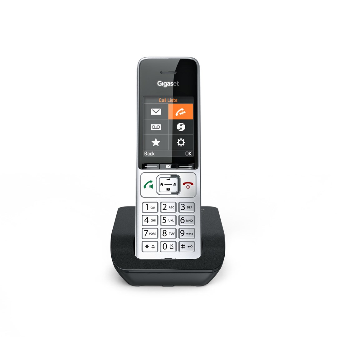 Gigaset COMFORT 500 DECT telephone Caller ID Black, Silver Gigaset COMFORT 500 DECT telephone Caller ID Black, Silver