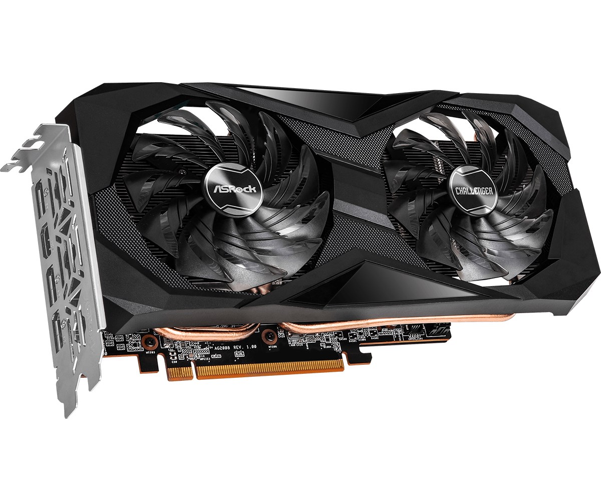 Asrock Challenger 90-GA41ZZ-00UANF graphics card AMD Radeon RX 7600 8 GB GDDR6 Asrock Challenger 90-GA41ZZ-00UANF graphics card AMD Radeon RX 7600 8 GB GDDR6