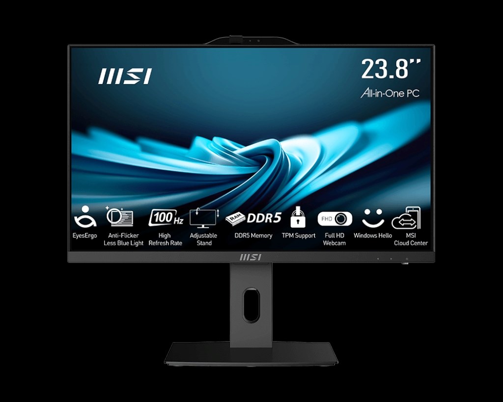 MSI AIO PRO AP242P 14M-1018EU i7-14700 23,8" IPS LED FHD Non-Touch Anti-Glare 16GB SSD1TB M.2 AX211 WiFi 6E Windows 11 Pro Black MSI AIO PRO AP242P 14M-1018EU i7-14700 23,8" IPS LED FHD Non-Touch Anti-Glare 16GB SSD1TB M.2 AX211 WiFi 6E Windows 11 Pro Black