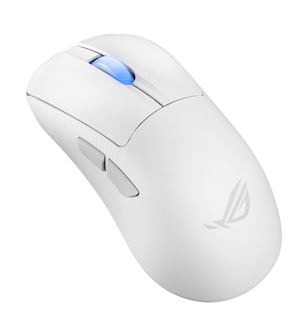 ASUS ROG Keris II Ace Wireless AimPoint White mouse Gaming Right-hand RF Wireless + Bluetooth + USB Type-A Optical 42000 DPI ASUS ROG Keris II Ace Wireless AimPoint White mouse Gaming Right-hand RF Wireless + Bluetooth + USB Type-A Optical 42000 DPI