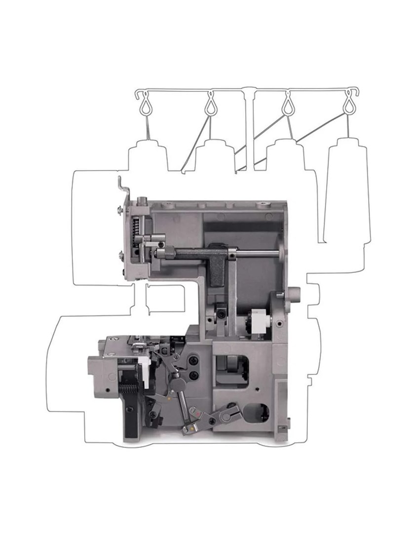 Singer HD0405 sewing machine, electric, silver Singer HD0405 sewing machine, electric, silver