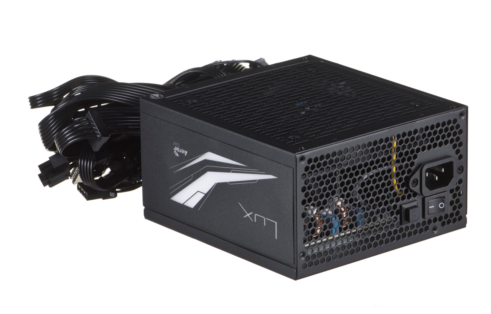Power supply Aerocool Lux RGB 550M 550 W Black Power supply Aerocool Lux RGB 550M 550 W Black