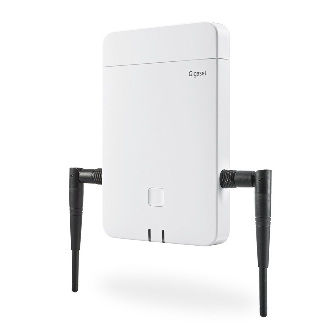 Gigaset N870E IP PRO DECT base station White Gigaset N870E IP PRO DECT base station White