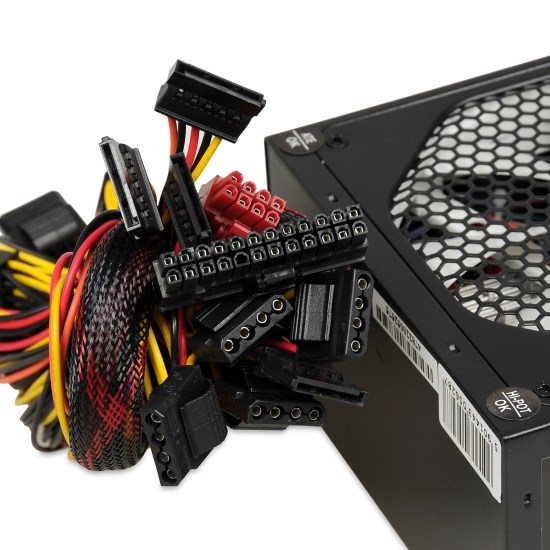 Power Supply IBOX AURORA 500W 14 CM FAN ZIA500W14CMBOX Power Supply IBOX AURORA 500W 14 CM FAN ZIA500W14CMBOX