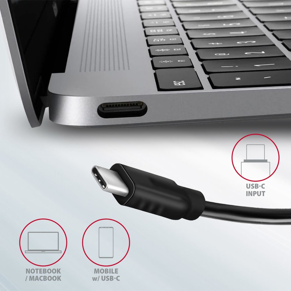 Axagon HMC-5G2 laptop dock/port replicator Wired USB 3.2 Gen 2 (3.1 Gen 2) Type-C Grey Axagon HMC-5G2 laptop dock/port replicator Wired USB 3.2 Gen 2 (3.1 Gen 2) Type-C Grey
