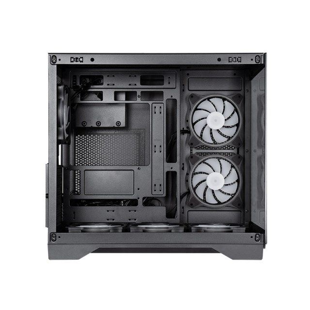 Chieftec Visio GM-30B-TG-OP schwarz Tempered Glass x 2 Cube Black Chieftec Visio GM-30B-TG-OP schwarz Tempered Glass x 2 Cube Black