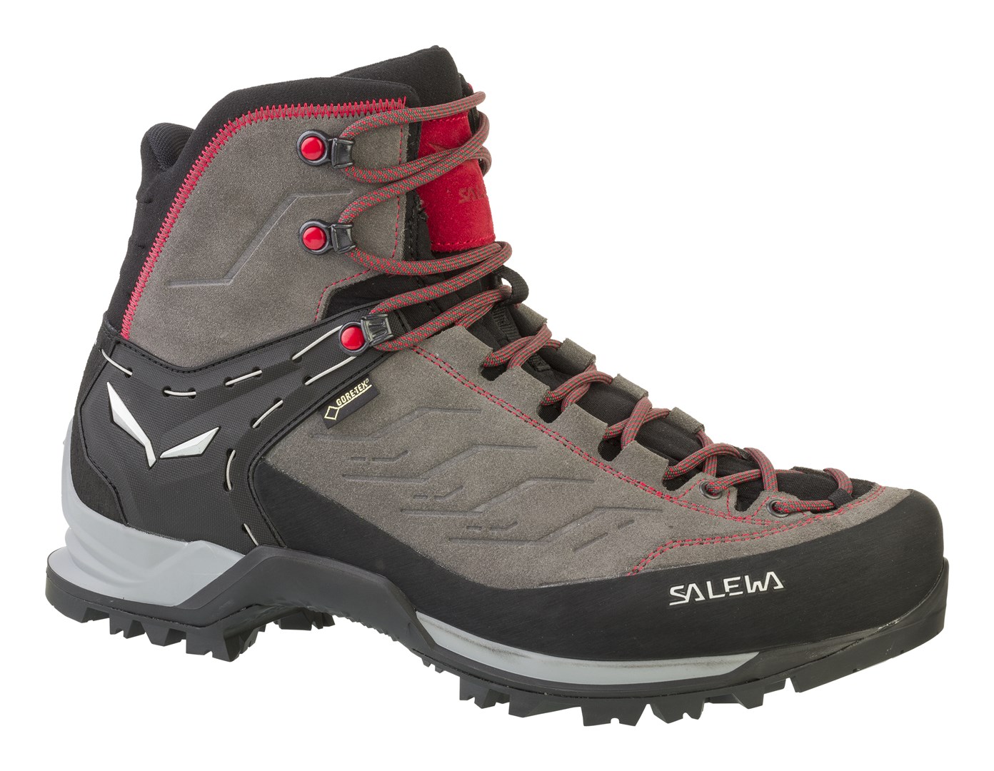Salewa MTN Trainer Mid GTX Male Adult Charcoal, Grey, Red Salewa MTN Trainer Mid GTX Male Adult Charcoal, Grey, Red