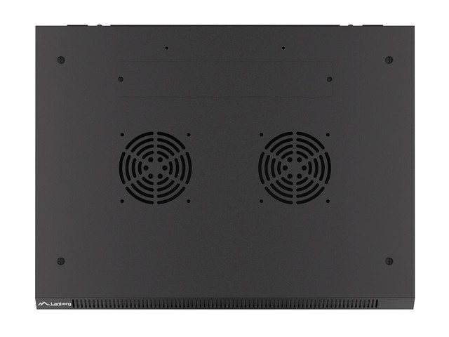 Lanberg WF01-6427-10B Wall mounted rack cabinet 27U black Lanberg WF01-6427-10B Wall mounted rack cabinet 27U black
