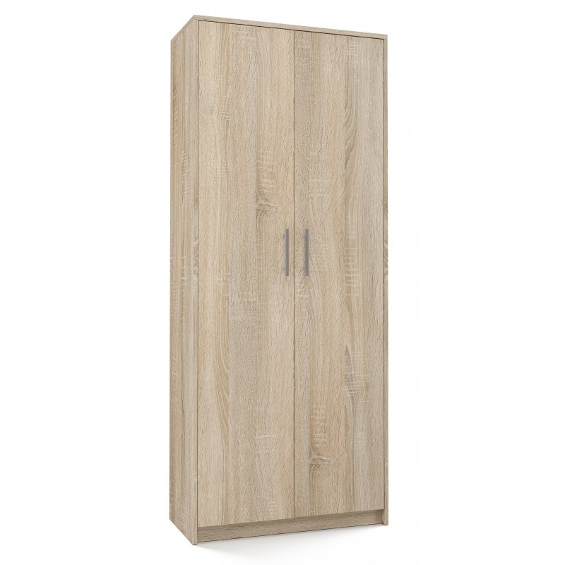 Filing cabinet OLIV 2D 74x35x180 cm, sonoma Filing cabinet OLIV 2D 74x35x180 cm, sonoma
