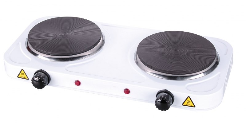 Esperanza COTOPAXI White Countertop Sealed plate 2 zone(s) Esperanza COTOPAXI White Countertop Sealed plate 2 zone(s)