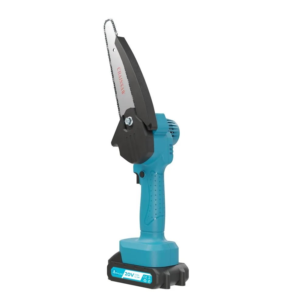 Extralink TM-107 | Mini Electric Chainsaw | 6 inches, 1.5 Ah battery Extralink TM-107 | Mini Electric Chainsaw | 6 inches, 1.5 Ah battery